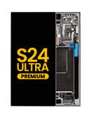 Encuentra en Quetzaltenango la pantalla OLED con marco para S24 Ultra S928 en color Titanium Black.
