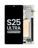 Pantalla original OLED con marco para Samsung Galaxy S25 Ultra en Quetzaltenango.