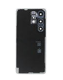 Tapa trasera rosa oro para Samsung Galaxy S26 Ultra con adhesivo y lente de cámara.
