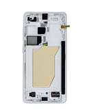 Pantalla OLED Galaxy S26 Ultra (S948) Silver Shadow con marco, repuesto para reparación premium.