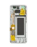 Pantalla OLED con marco para Galaxy S8 en color Arctic Silver en Xela Quetzaltenango.