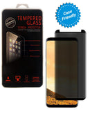 Vidrio templado de privacidad Samsung Galaxy S8 Plus (Compatible con funda / Curvado 3D / Anti-espia / 1 pieza)
