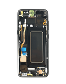 Pantalla con marco para Samsung Galaxy S8 Plus G955 en color Midnight Black en Xela Quetzaltenango.