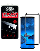 Protector de pantalla de vidrio templado transparente 3D curvado para Samsung Galaxy S9 Plus.