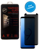Vidrio templado privacy Samsung Galaxy S9 Plus (Case Friendly / 3D Curved / Anti-Spy / 1 Piece)
