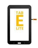Digitizador táctil negro para Samsung Galaxy Tab E Lite 7.0 (T113), repuesto de pantalla de tablet.