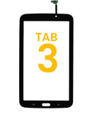 Pantalla LCD y digitalizador negros para Samsung Galaxy Tab 3 7.0 (modelos T210/P3200), ideal para reparación.