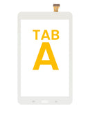 Digitizer blanco para Samsung Galaxy Tab A 8.0 (T380), repuesto de pantalla táctil para reparación de tablet.