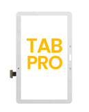 Digitalizador blanco para Samsung Galaxy Tab Pro 10.1 (T520), repuesto de pantalla táctil LCD.