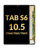 Pantalla OLED sin marco para Galaxy Tab S6 10.5 disponible en Quetzaltenango.