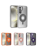 Encuentra la mejor funda transparente con soporte de anillo para Samsung Galaxy S24/S25 en Xela Quetzaltenango.