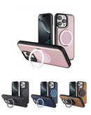 Encuentra la funda de cuero delgado con carga inalámbrica y soporte para iPhone 14 Pro Max en Quetzaltenango.