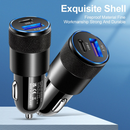 Cargador de auto USB C+A SlowBack 15W rose gold, puertos USB C y A.