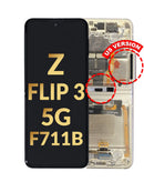 Reparación de pantalla con marco Samsung Galaxy Z Flip 3 F711 OLED en la ciudad de Quetzaltenango.