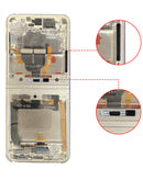 Reparación de pantalla con marco Samsung Galaxy Z Flip 3 F711 OLED en la ciudad de Quetzaltenango.