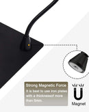 Lámpara LED de aumento 3X, brazo flexible y base de pinza, ideal para trabajos de precisión.