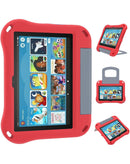 Protege tu Galaxy Tab A9 Plus 2023 con esta funda EVA a prueba de golpes en color rojo en Quetzaltenango.