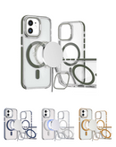 Encuentra la mejor funda magnética transparente para iPhone 11 en Quetzaltenango con soporte de cámara en Warranty Product Xela.