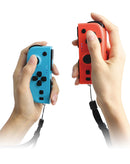 Controlador Dobe Joy de dos piezas, inalámbrico, color negro, para videojuegos.