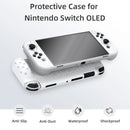 Protege tu Nintendo Switch OLED con la funda de silicona transparente de Dobe en Xela Quetzaltenango.