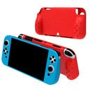 Protege tu Nintendo Switch OLED con esta funda de silicona color rojo en Xela Quetzaltenango.