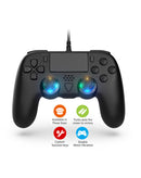 Controlador cableado Dobe con vibrador y botones extra ideal para tus videojuegos en Quetzaltenango.