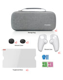 Funda protectora Dobe negra y set de bolsa EVA para PlayStation 5 Portal.