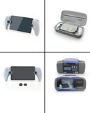 Funda protectora Dobe negra y set de bolsa EVA para PlayStation 5 Portal.