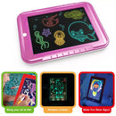 Tabla de trazado infantil SlowBack de 9 pulgadas, rosa, para dibujo y aprendizaje temprano.