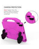 Protector rosa con soporte de mano para iPad 5, iPad 6, Air 1, Air 2 y Pro 9.7, ideal para niños en Quetzaltenango.