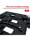 Soporte universal para reparación de placa lógica Tuoli T33, ideal para iPhone X y 11 Pro Max en Quetzaltenango.