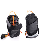 Bolsa de almacenamiento Dobe negra para consolas Switch, ROG Ally, PSP, Legion Go y Steam Deck.