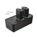 Dock de carga Dobe para Xbox Series S/X en Quetzaltenango, ideal para mantener tus controles siempre listos para jugar.