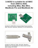 Base de datos UEFI y BIOS para reparación de MacBook Ufix U-BOS2 en Quetzaltenango.