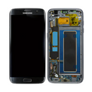 Pantalla para Samsung Galaxy S7 Edge con Marco Color Negro