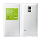 Estuche con tapadera y vidrio Samsung Galaxy S5 Mini Blanco