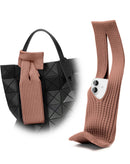 Protege tu teléfono con estilo con la funda para teléfono short soft stretch knit en color canela en Xela Quetzaltenango.