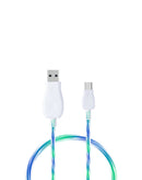 Cable USB A-L Non-MFI con LED de carga rápida, disponible en Xela Quetzaltenango.