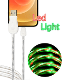 Cable USB con puerto de carga visible LED en Quetzaltenango para carga rápida.