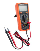 Multímetro digital VICTOR VC890D con pantalla LCD, ideal para medición precisa de voltaje, corriente y resistencia.