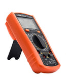Multímetro digital VICTOR VC890D con pantalla LCD, ideal para medición precisa de voltaje, corriente y resistencia.