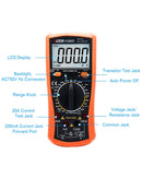 Multímetro digital VICTOR VC890D con pantalla LCD, ideal para medición precisa de voltaje, corriente y resistencia.