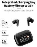 ¡Consigue auriculares Bluetooth Wireless ANC/ENC A9 Pro en Quetzaltenango con SlowBack, con pantalla táctil y estuche de carga inteligente!