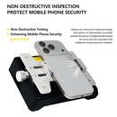 Tester de hermetismo WEMON M11 negro y amarillo para pruebas de impermeabilidad y detección de fugas, con pantalla digital.