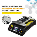 Tester de hermetismo WEMON M11 negro y amarillo para pruebas de impermeabilidad y detección de fugas, con pantalla digital.