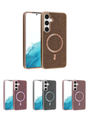 Funda con carga inalámbrica Bling Diamond Crystal para Galaxy S23FE en Quetzaltenango.