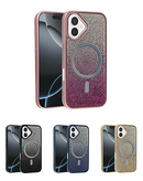Encuentra la tapa trasera con carga inalámbrica Bling Diamond Crystal para iPhone 16 Plus en Xela Quetzaltenango.