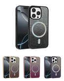 Funda cargadora inalámbrica Bling Diamond Crystal para iPhone 16 Pro Max en Xela Quetzaltenango.