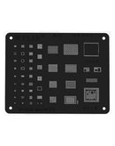 Stencil de reballing CPU BGA WYLIE (Negro)
