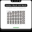 Tinta enmascarante de soldadura verde malla de aceite Wylie para iPhone 11 a 16 en Quetzaltenango.